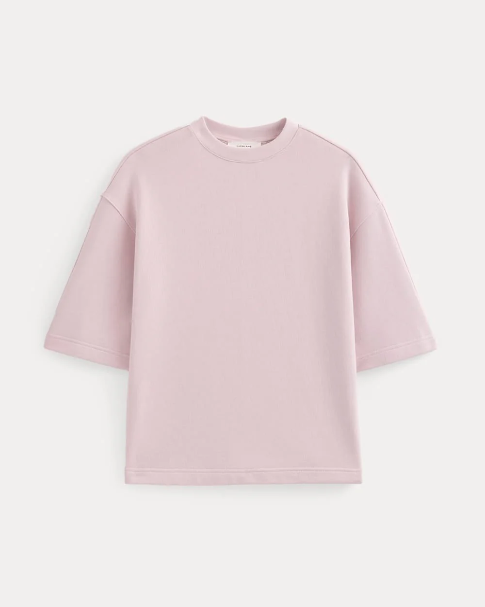 Lightweight Terry Oversized Tee | Burnished Lilac - Image 2