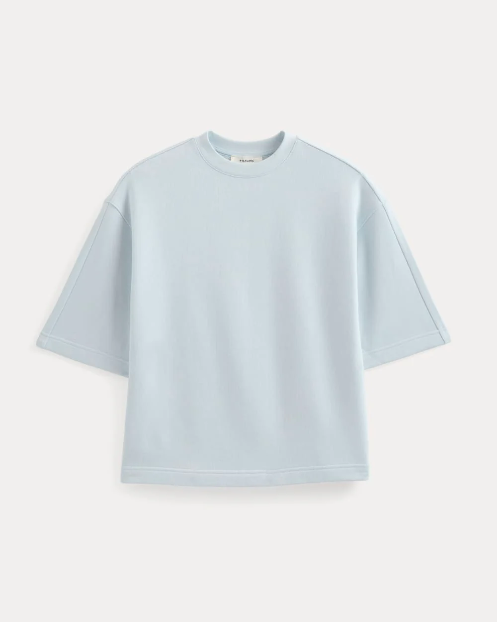 Lightweight Terry Oversized Tee | Skywriting - Image 2