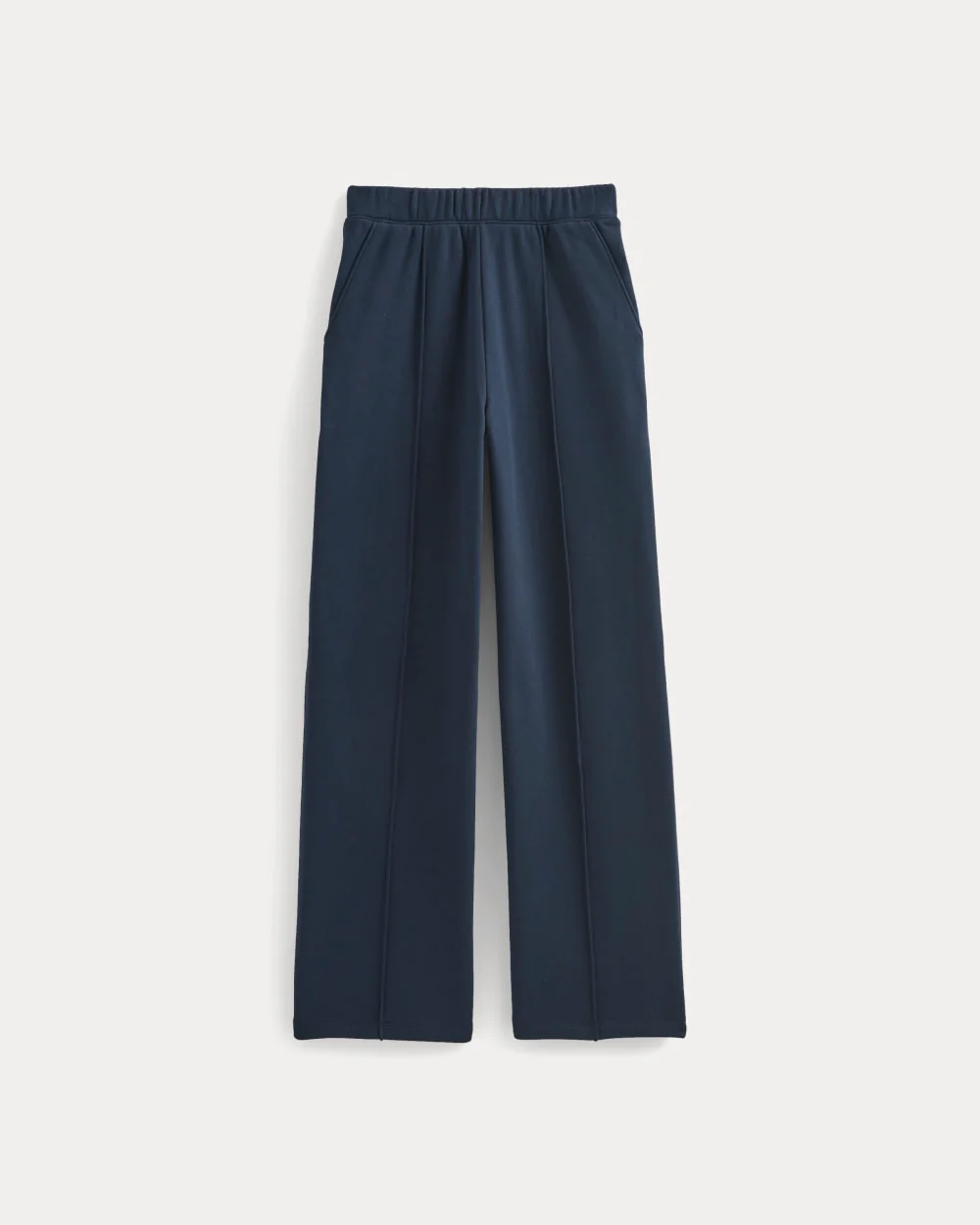 Lightweight Terry Pintuck Sweatpant | Navy - Image 2