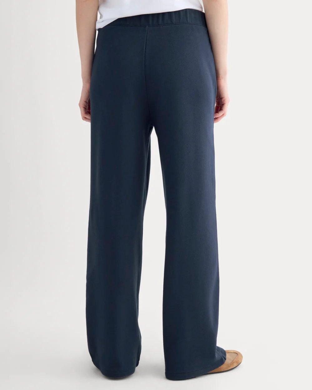 Lightweight Terry Pintuck Sweatpant | Navy - Image 6