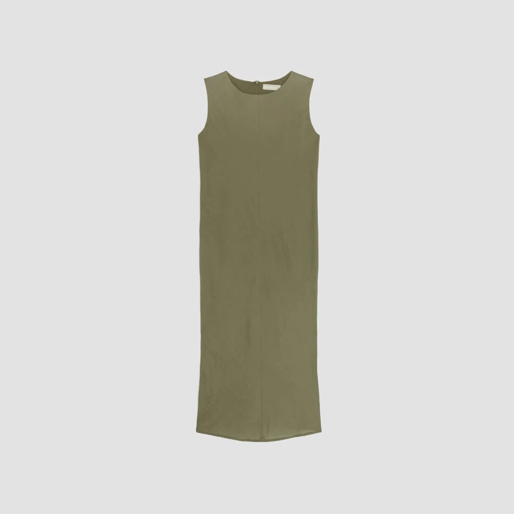 The Linen Bias Cut Dress | Kalamata - Image 2
