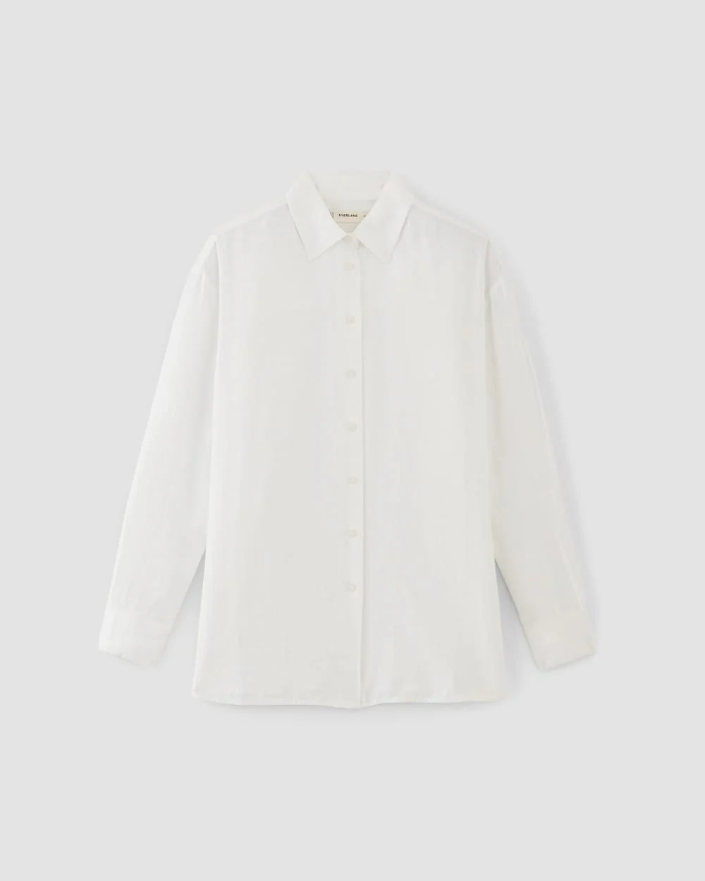 The Boyfriend Shirt in Linen | White - Image 2