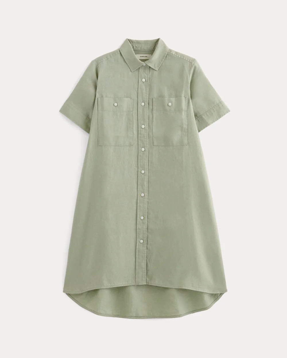 The Daytripper Dress in Linen | Seagrass - Image 2