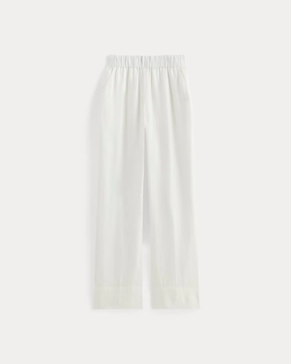The Linen Easy Pant | White - Image 2