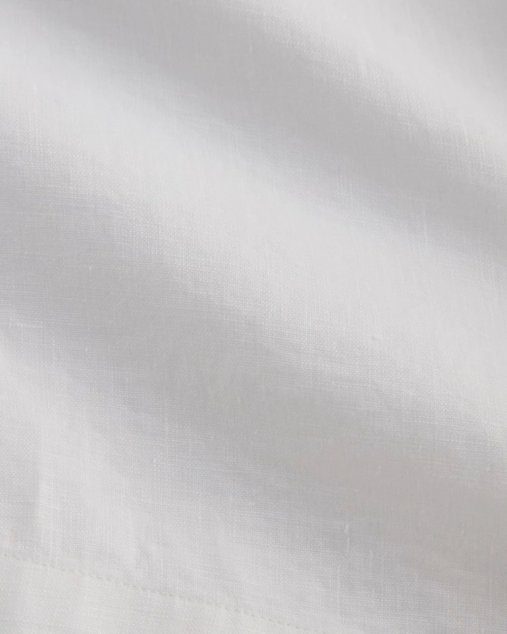 The Notch Shirt in Linen | White - Image 6