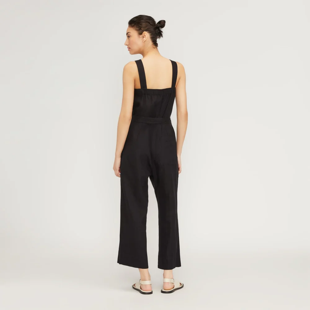 The Linen Jumpsuit | Black - Image 4