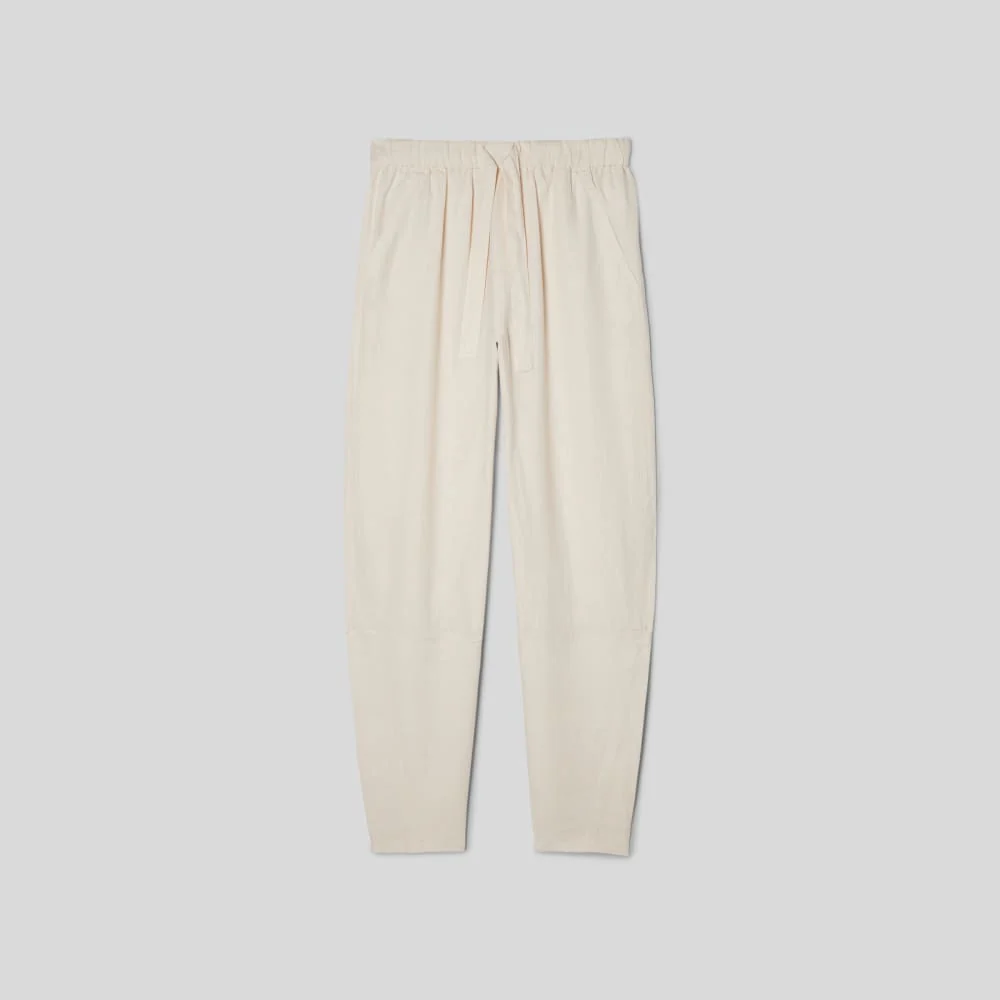 The Linen Pull-On Barrel Pant | Canvas - Image 2