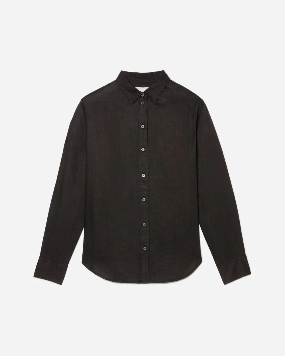 The Must-Have Shirt in Linen | Black - Image 4