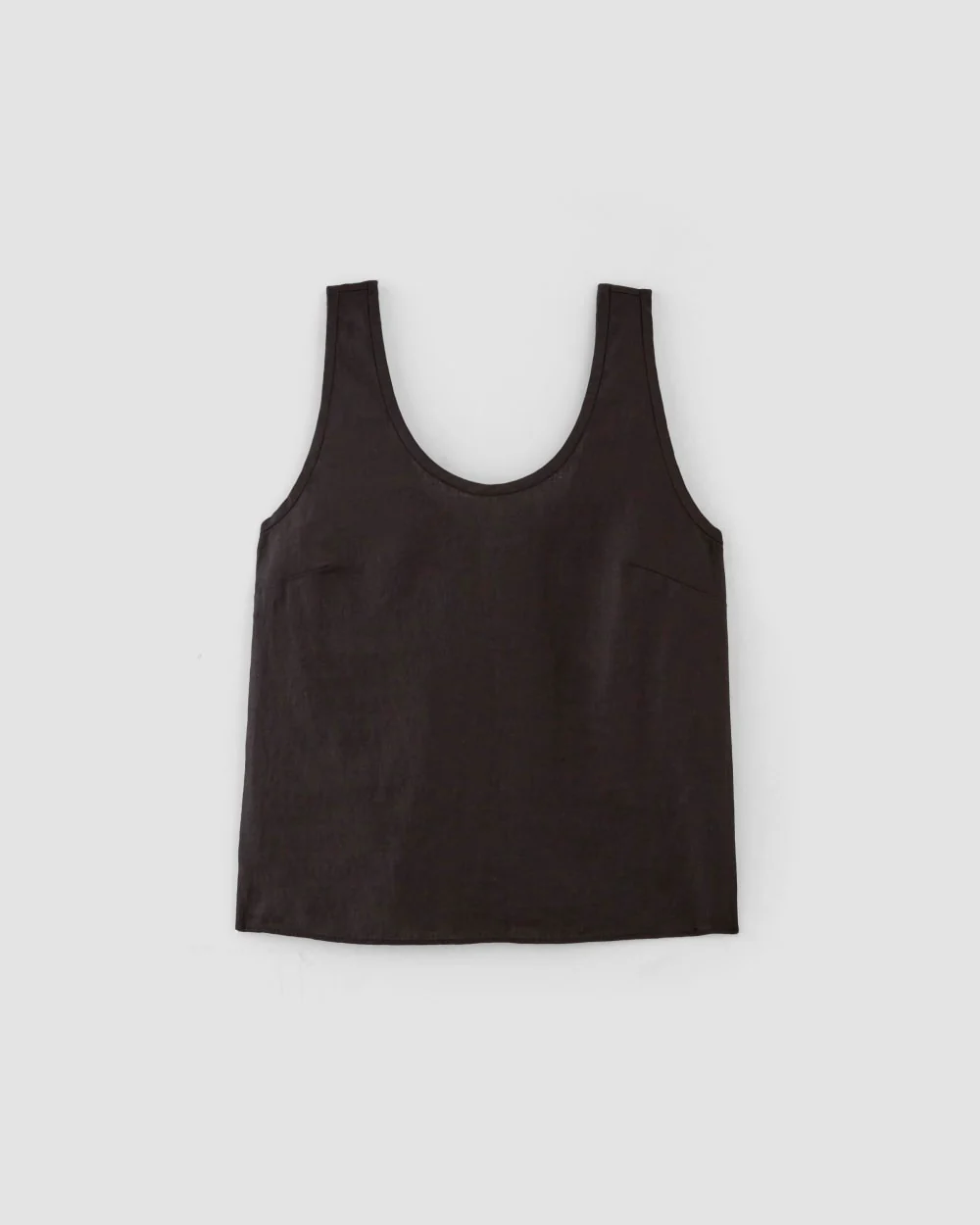 The Scoop Tank in Linen | Black - Image 2