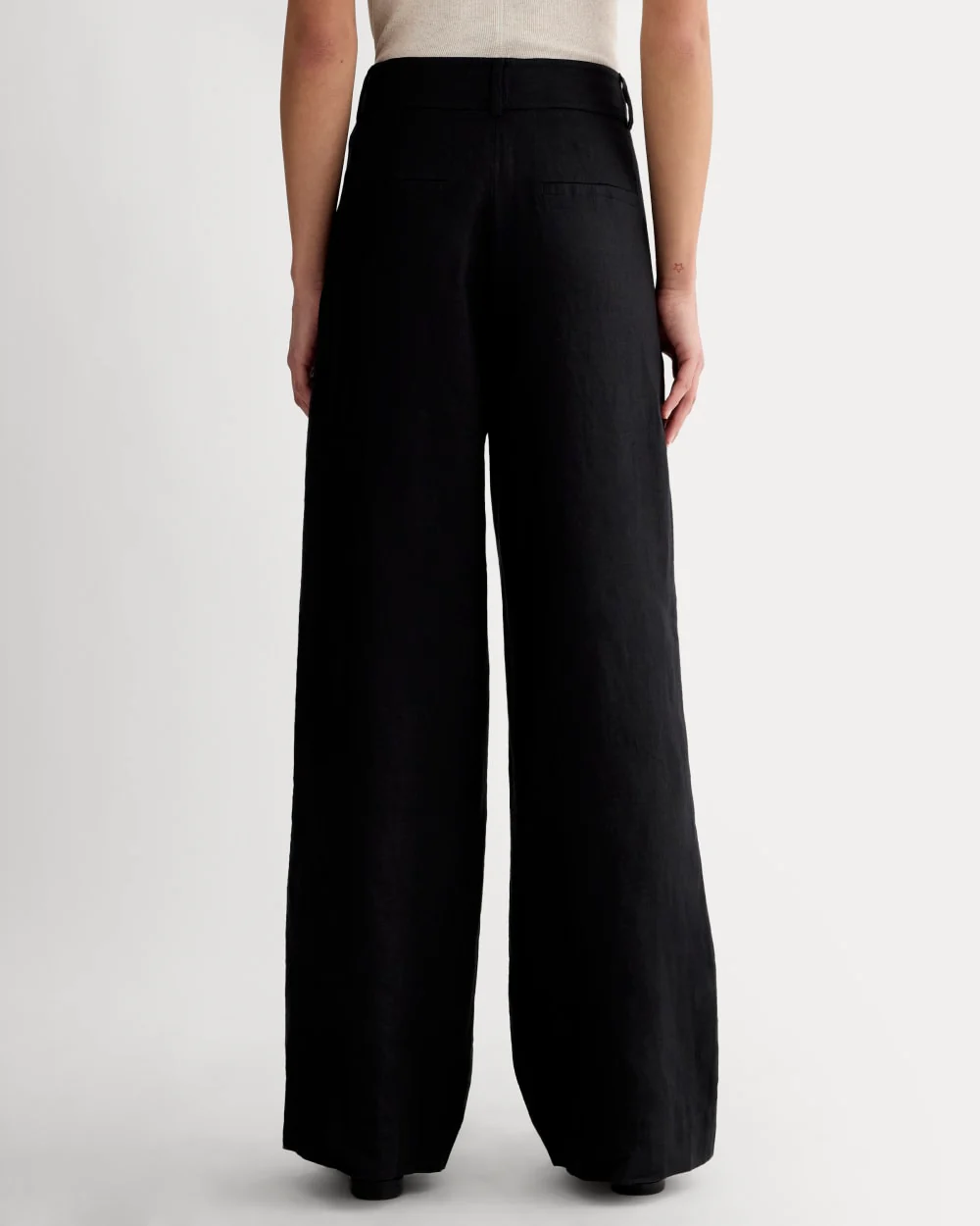 The Linen Way-High® Drape Pant  | Black - Image 5