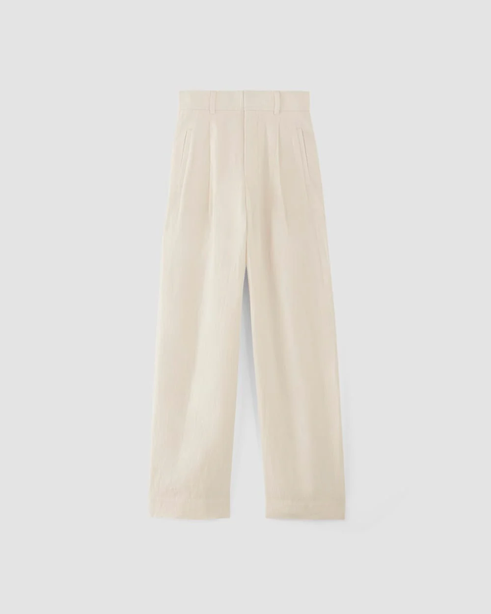 The Linen Way-High® Drape Pant | Bone - Image 2