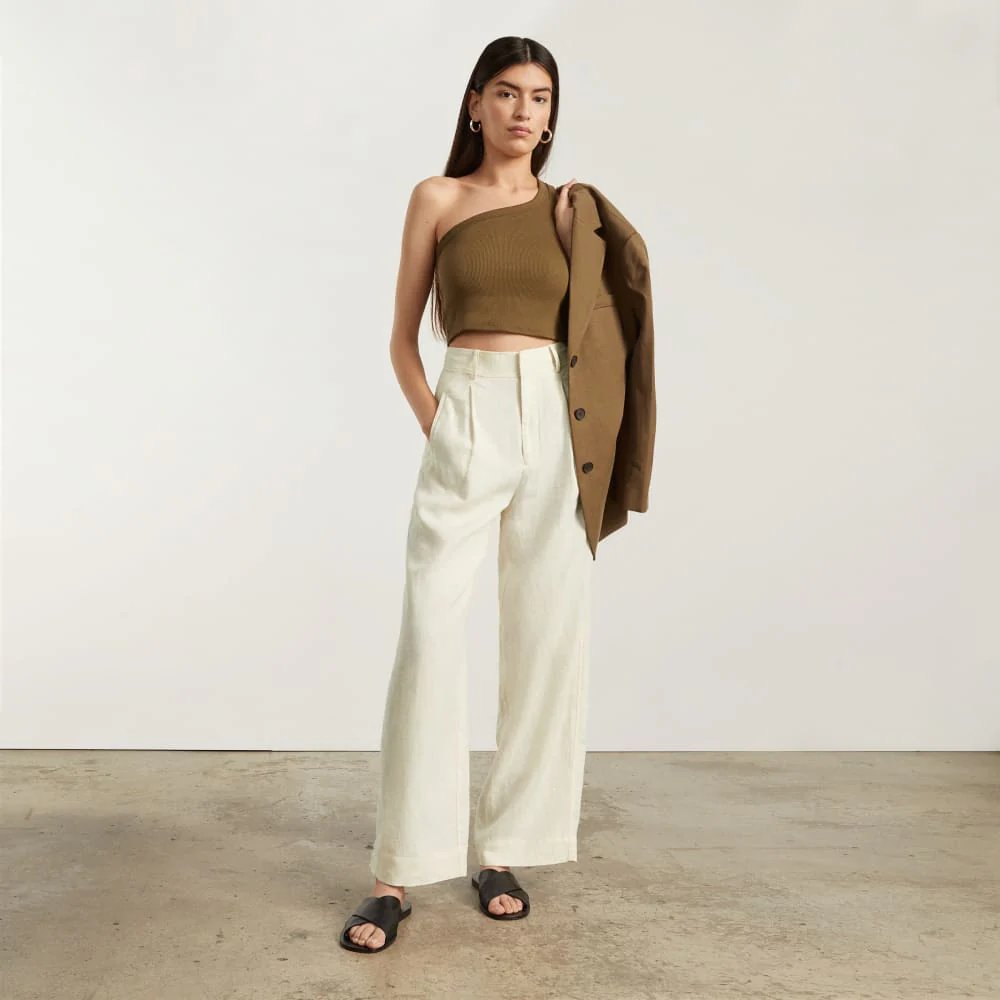 The Linen Way-High® Drape Pant  | Canvas - Image 5