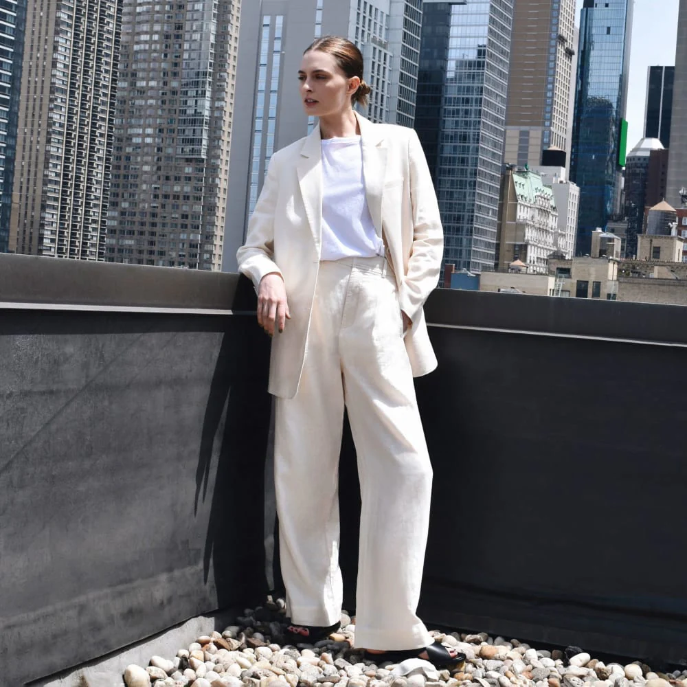 The Linen Way-High® Drape Pant  | Canvas - Image 7