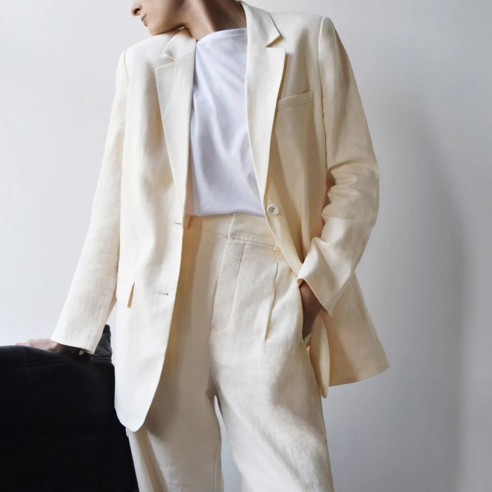 The Linen Way-High® Drape Pant  | Canvas - Image 8