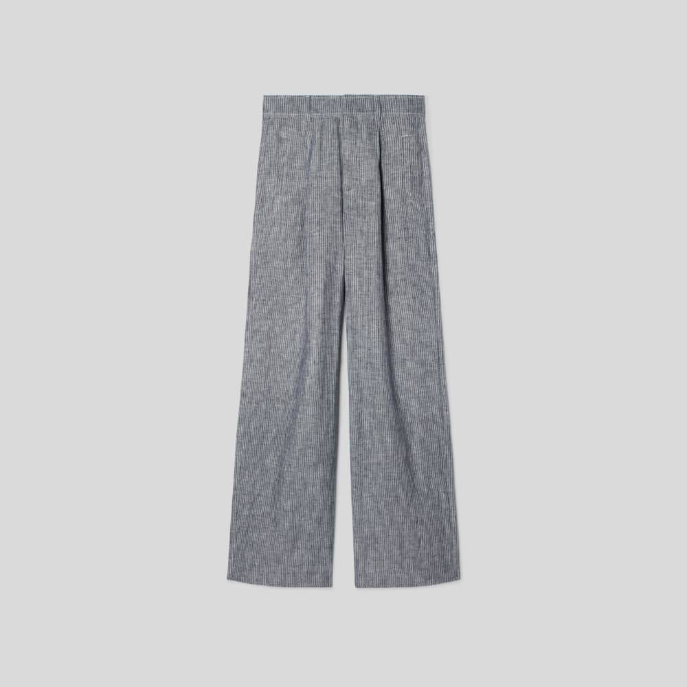 The Linen Way-High® Drape Pant  | Canvas Tan / Navy - Image 2