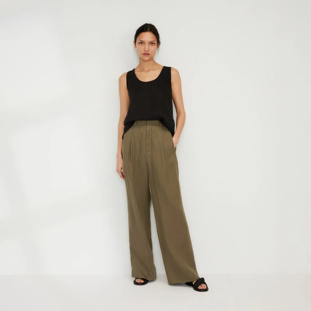 The Linen Way-High® Drape Pant | Kalamata - Image 6