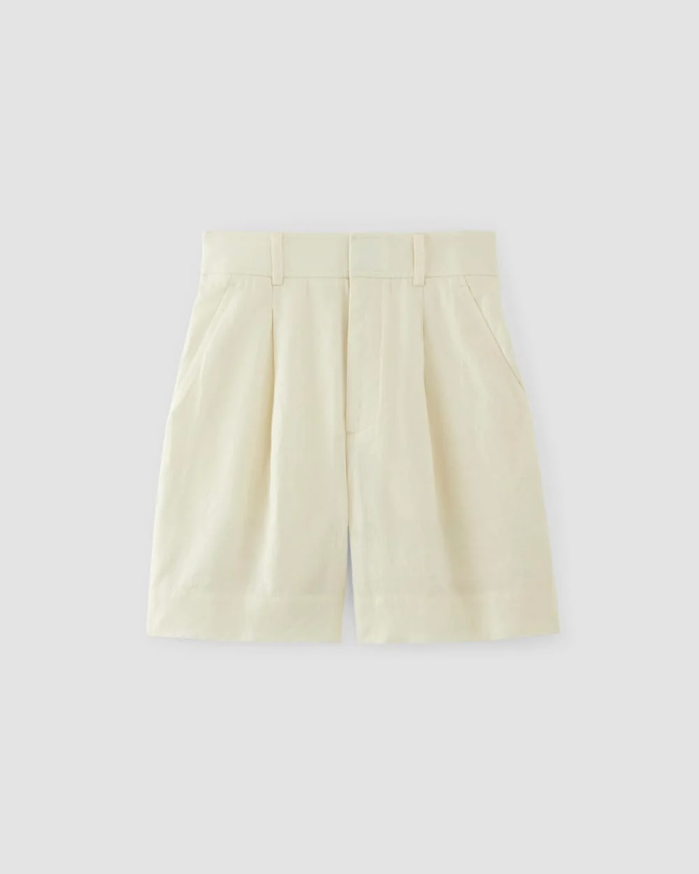 The Linen Way-High® Drape Short | Bone - Image 2