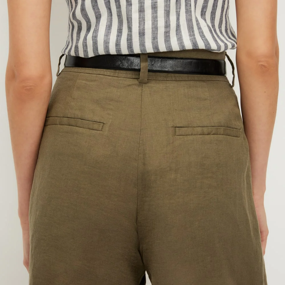 The Linen Way-High® Drape Short | Kalamata - Image 5
