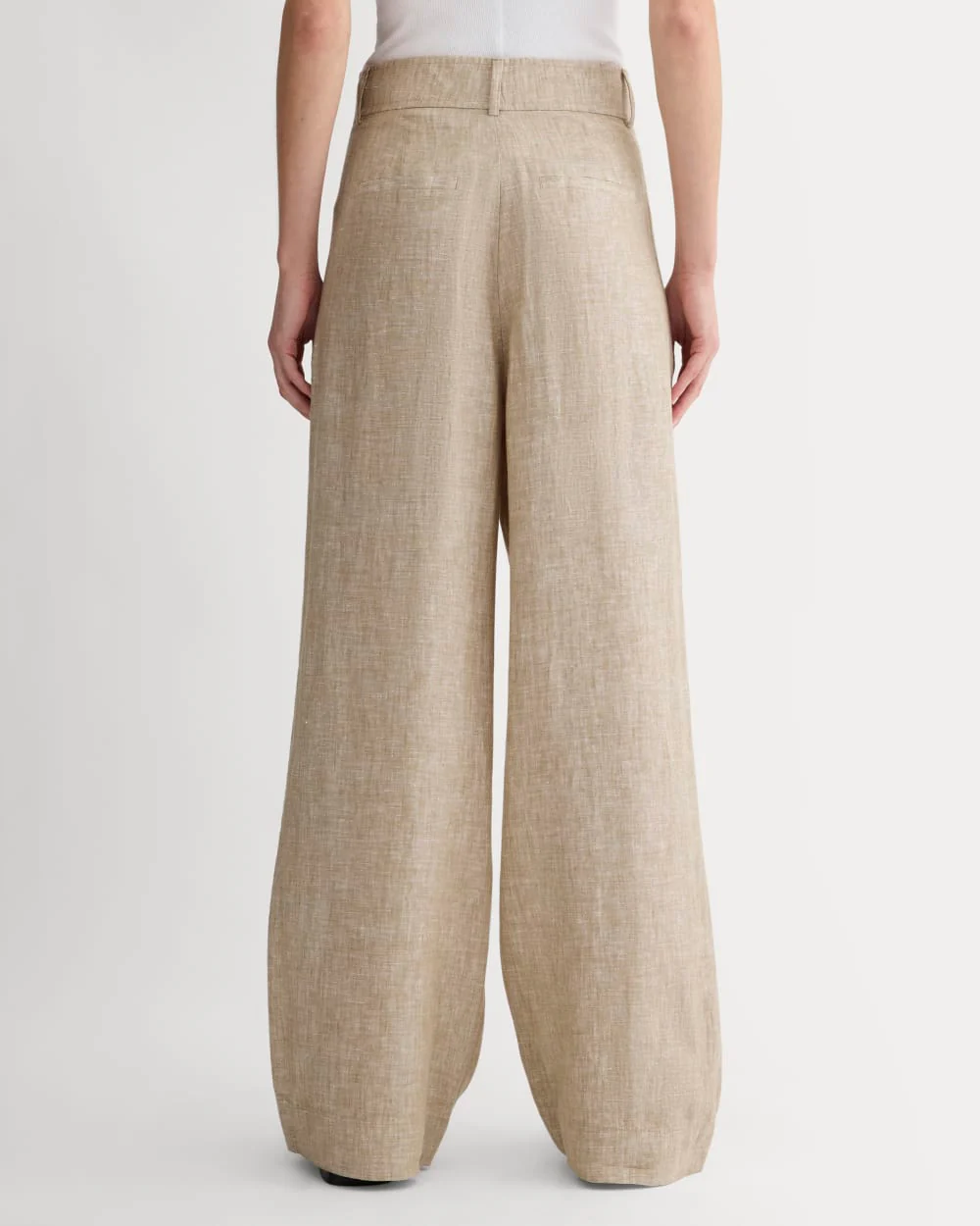 The Linen Way-High® Drape Pant | Cornstalk Chambray - Image 5