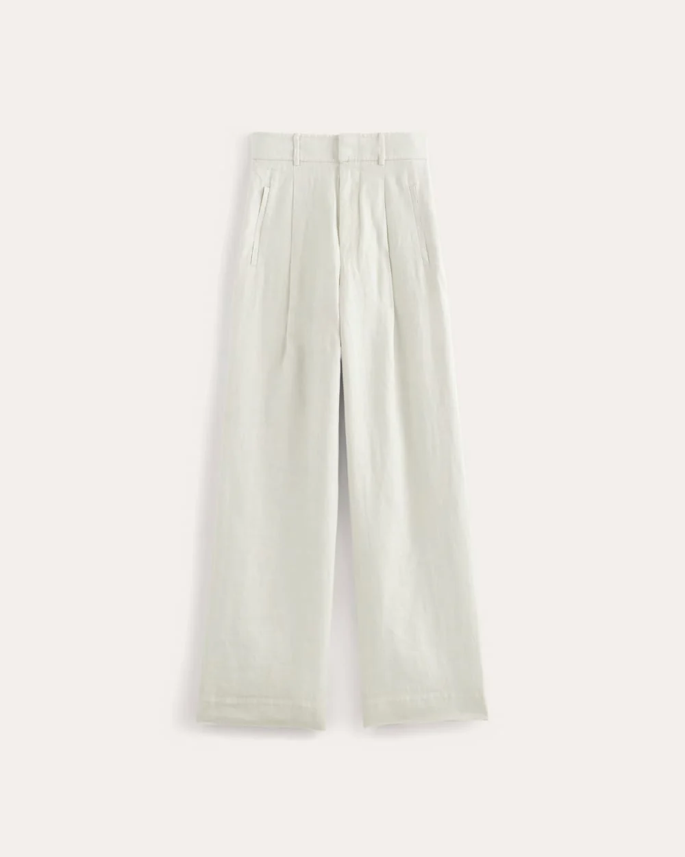 The Linen Way-High® Drape Pant | Natural Chambray - Image 2