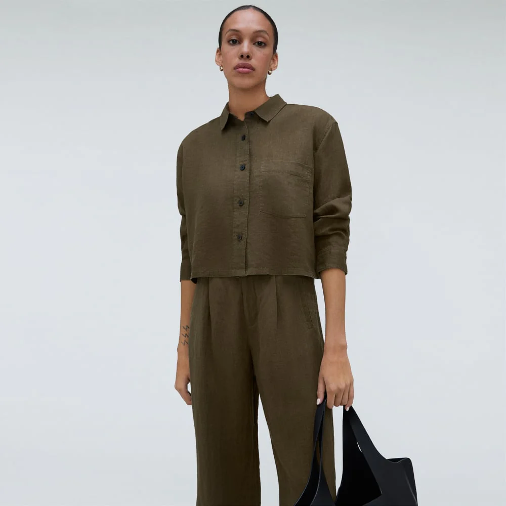 The Linen Way Short Shirt | Beech - Image 4