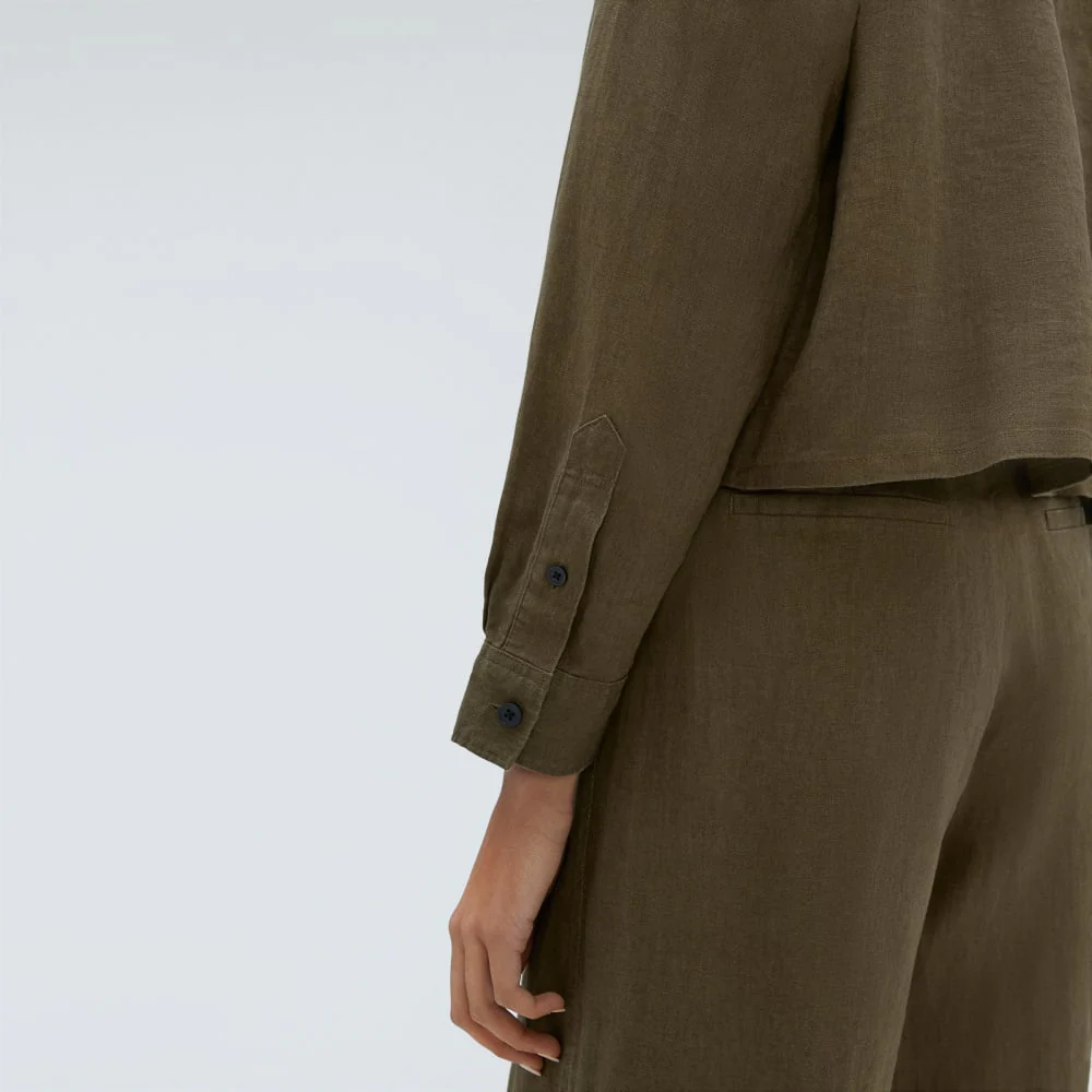 The Linen Way Short Shirt | Beech - Image 6