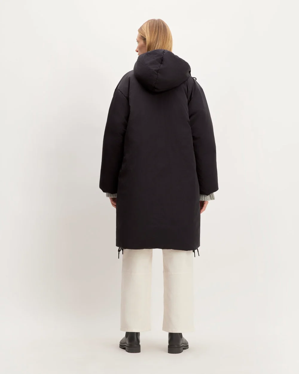 The Long Re:Down® Puffer | Black - Image 6