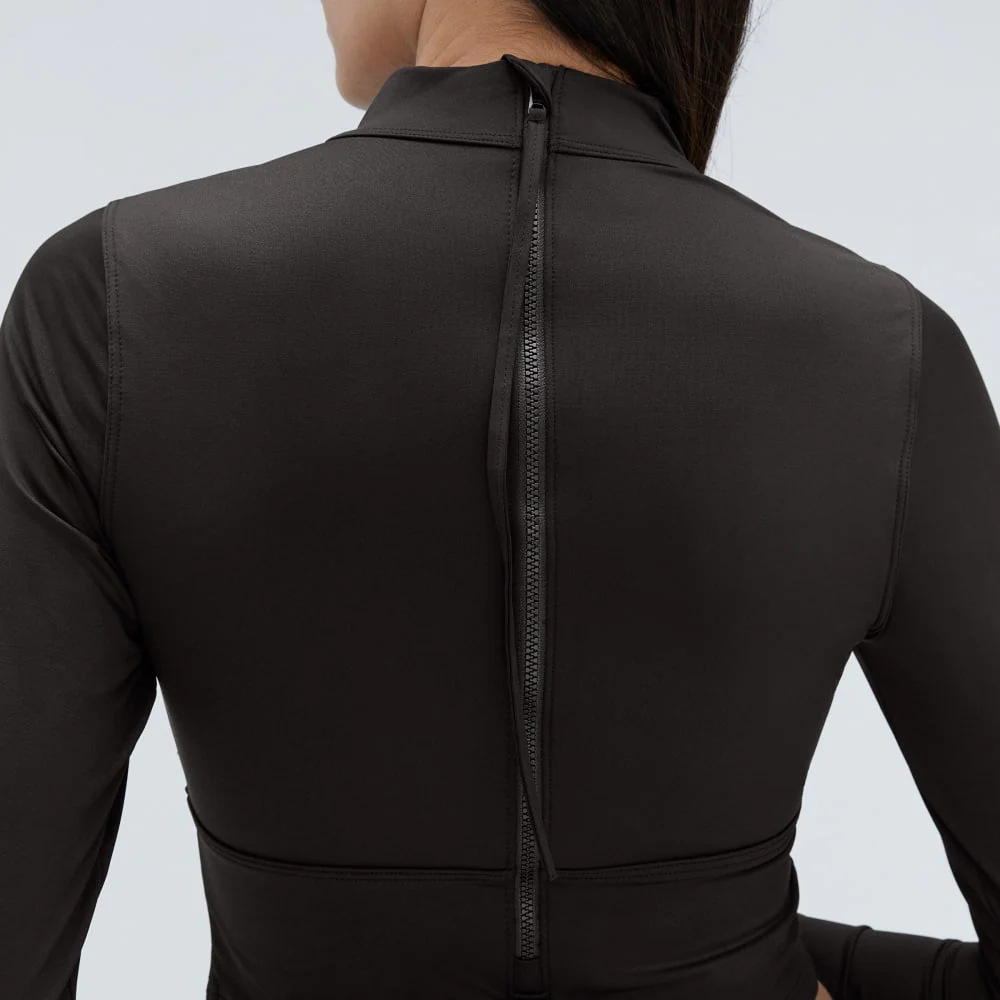 The Long Sleeve Rash Guard | Black - Image 5