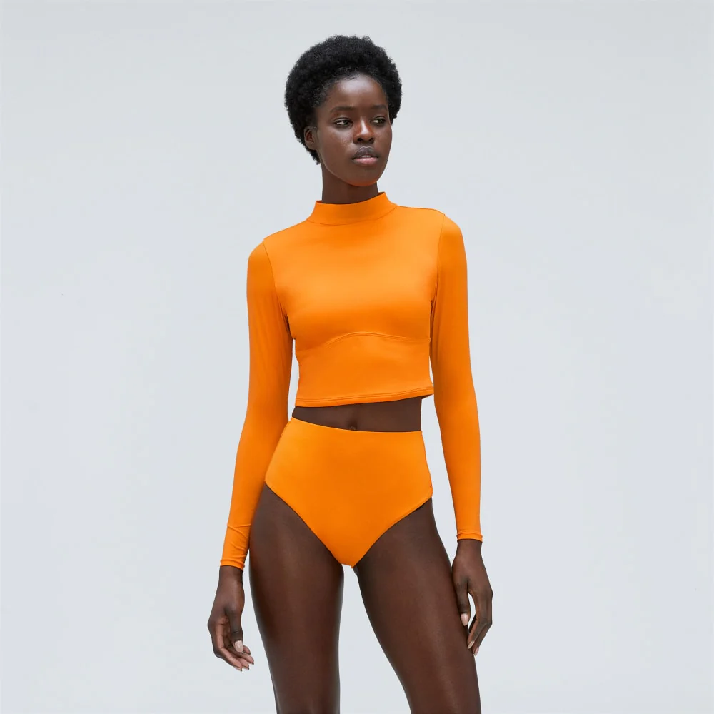 The Long Sleeve Rash Guard | Turmeric - Image 2