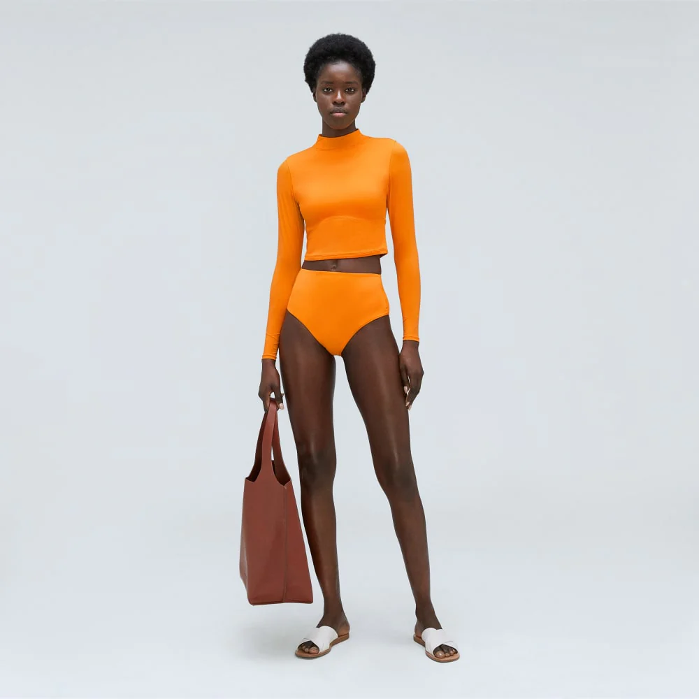 The Long Sleeve Rash Guard | Turmeric - Image 6