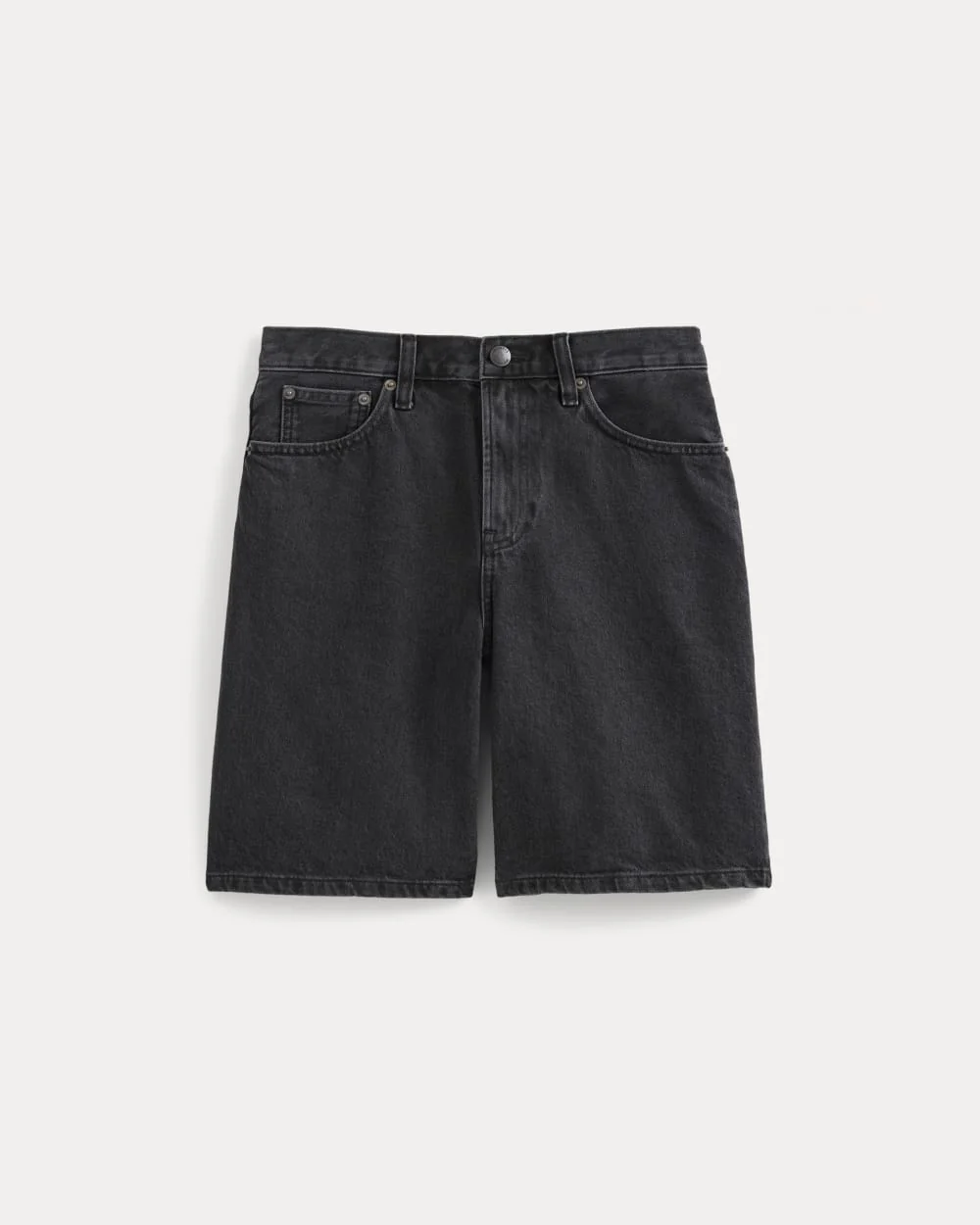 Loose Jean Short | Black - Image 2