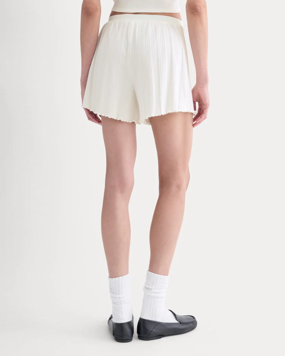 Lounge Rib Short | Bone - Image 5