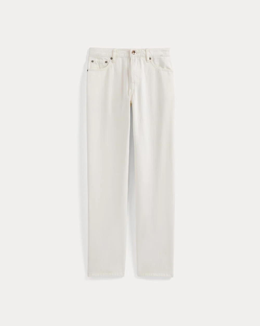 Low-Rise Straight Jean | Ecru - Image 2