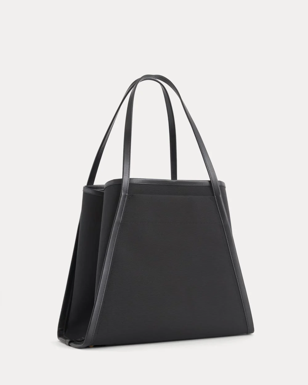Canvas Lug Tote | Black - Image 3