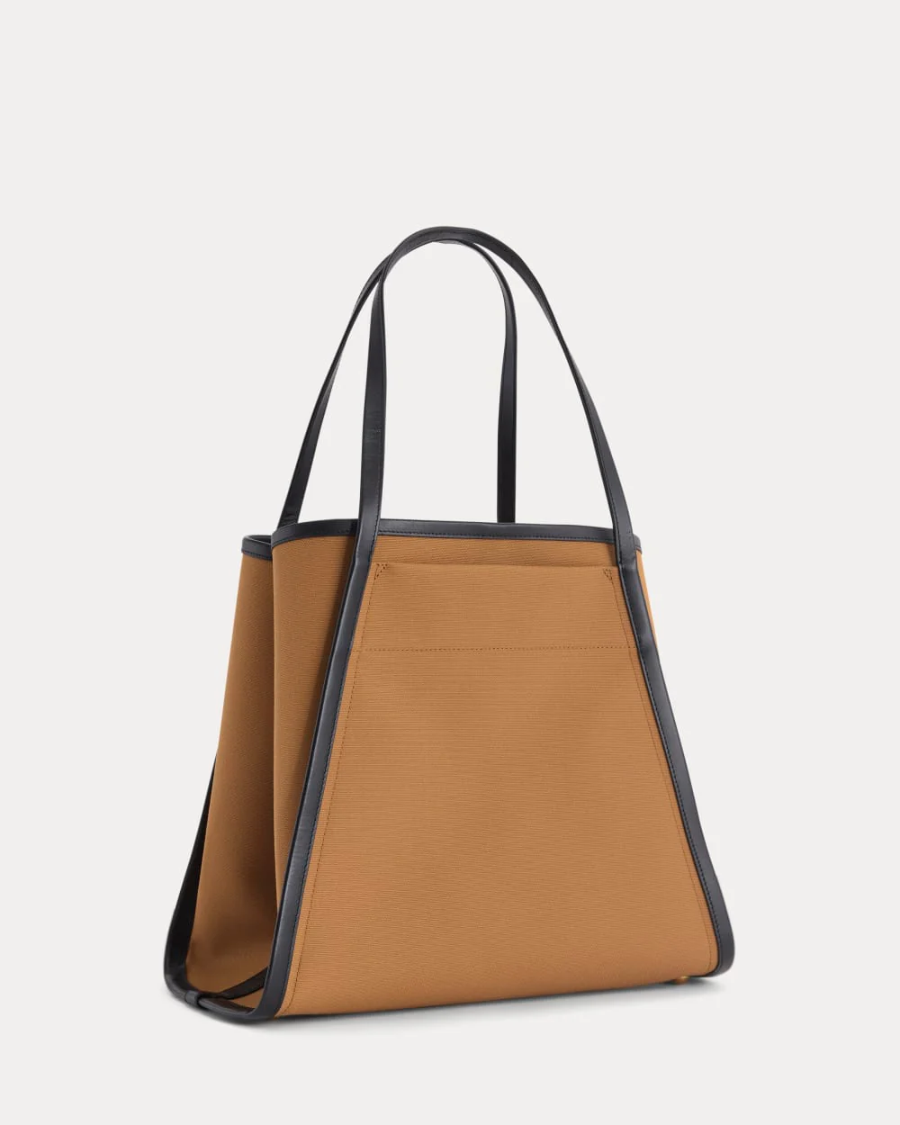 Canvas Lug Tote | Golden Brown - Image 2