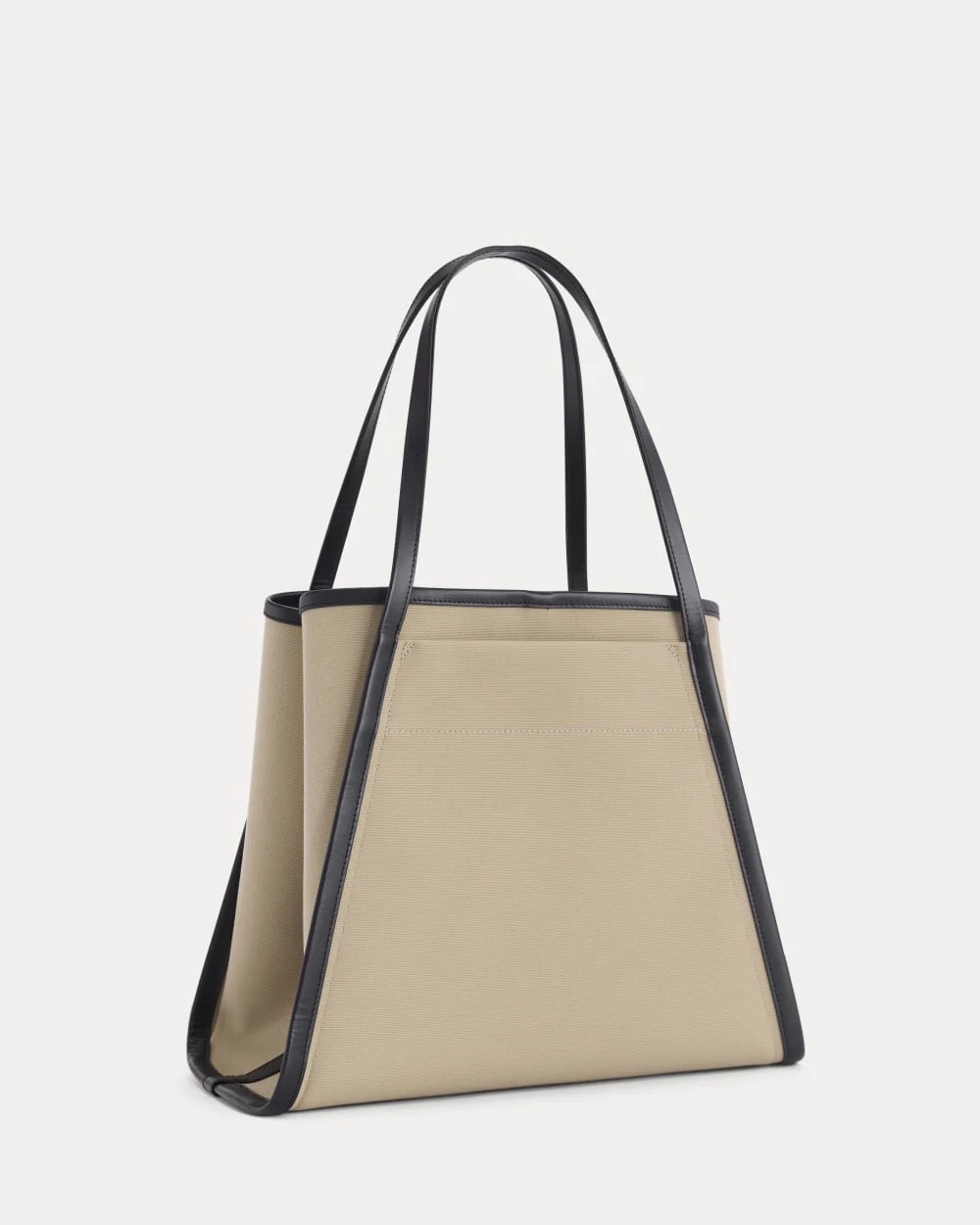 Canvas Lug Tote | Trench Coat Khaki - Image 2
