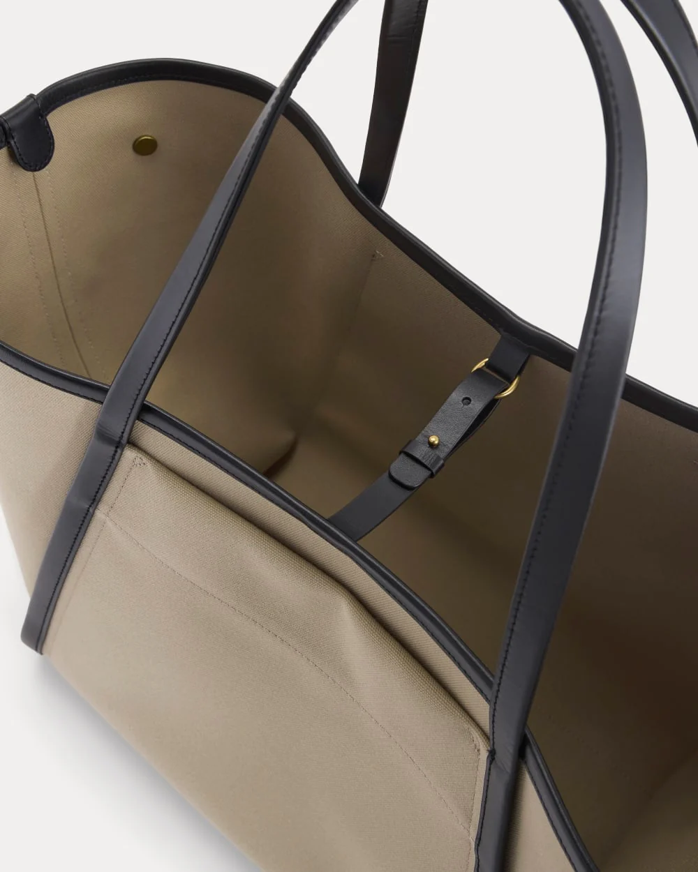 Canvas Lug Tote | Trench Coat Khaki - Image 3