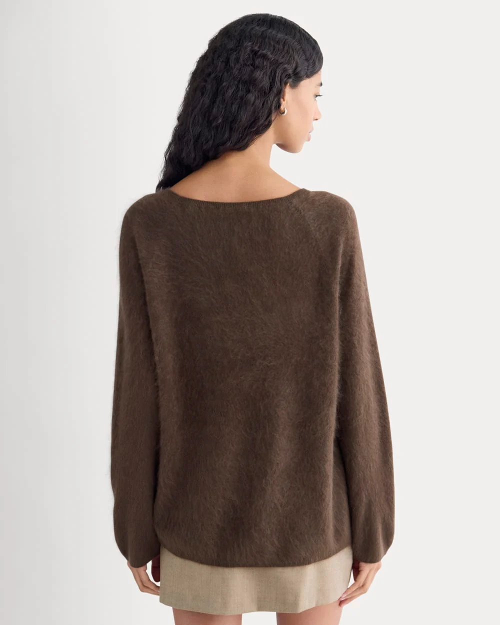 Lush Cashmere Boatneck Sweater | Raven - Image 6