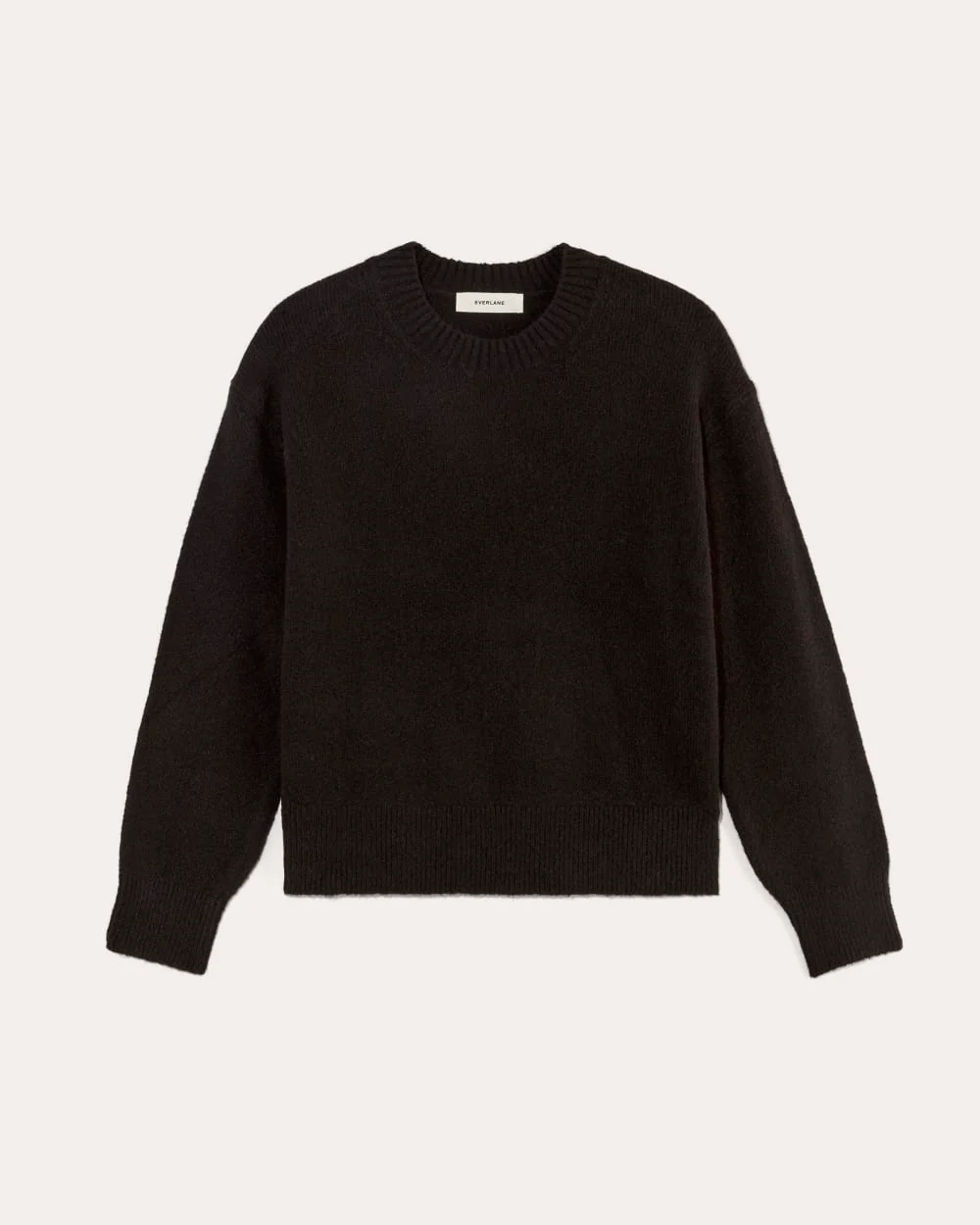 The Cocoon Crew in Plush Cotton | Black - Image 2