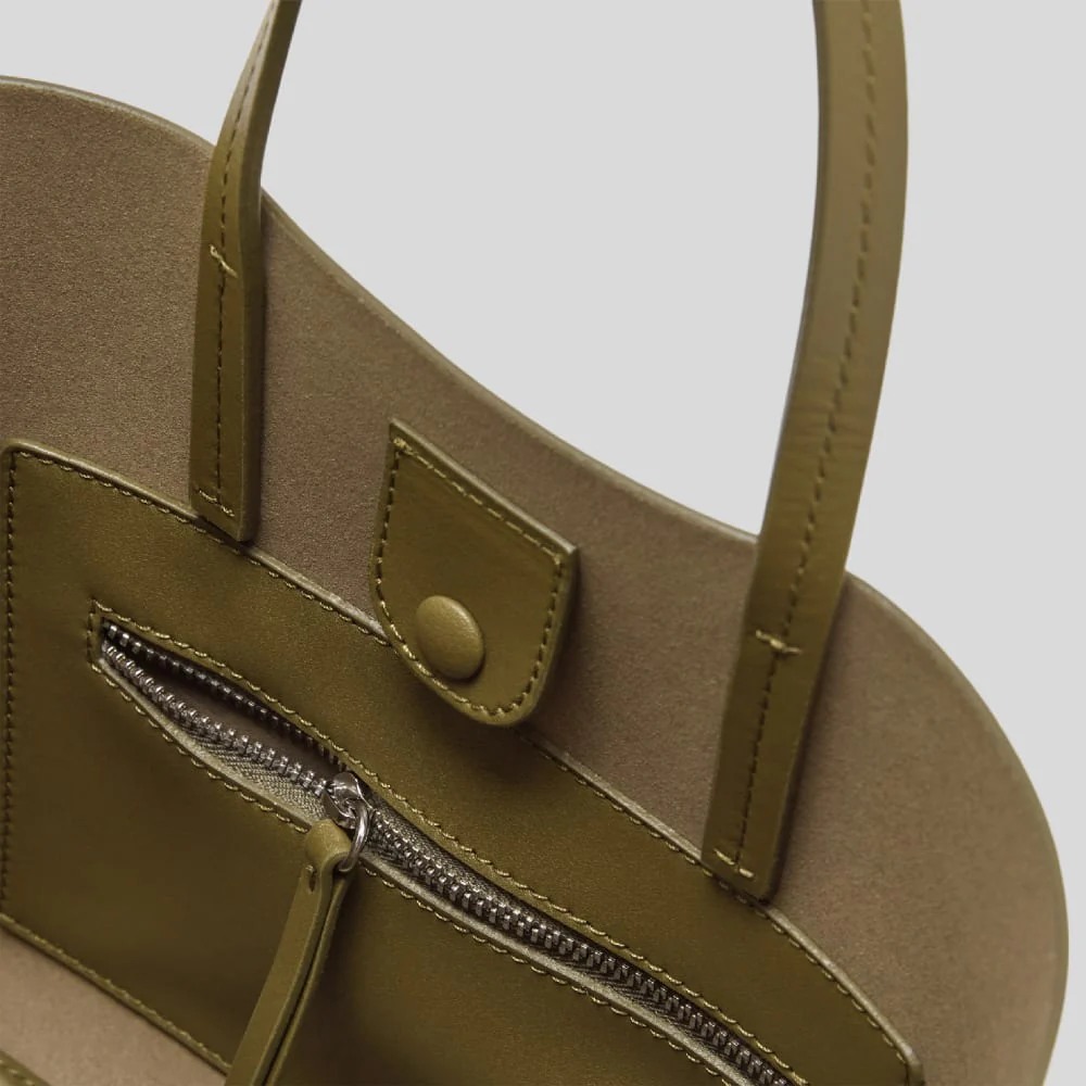 The Luxe Italian Leather Crossbody | Beech - Image 4