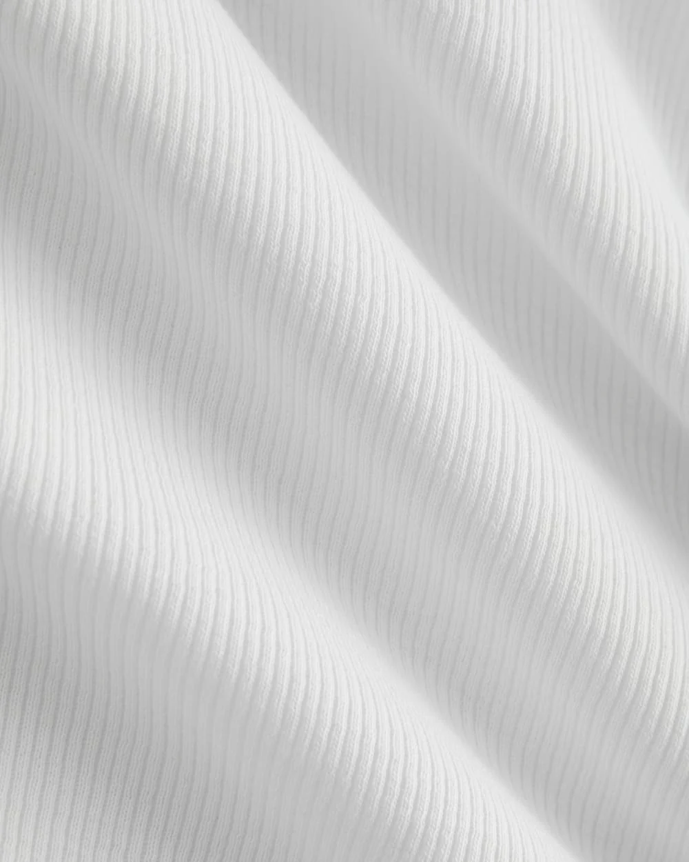 Luxe Rib Button-Up Top | White - Image 6