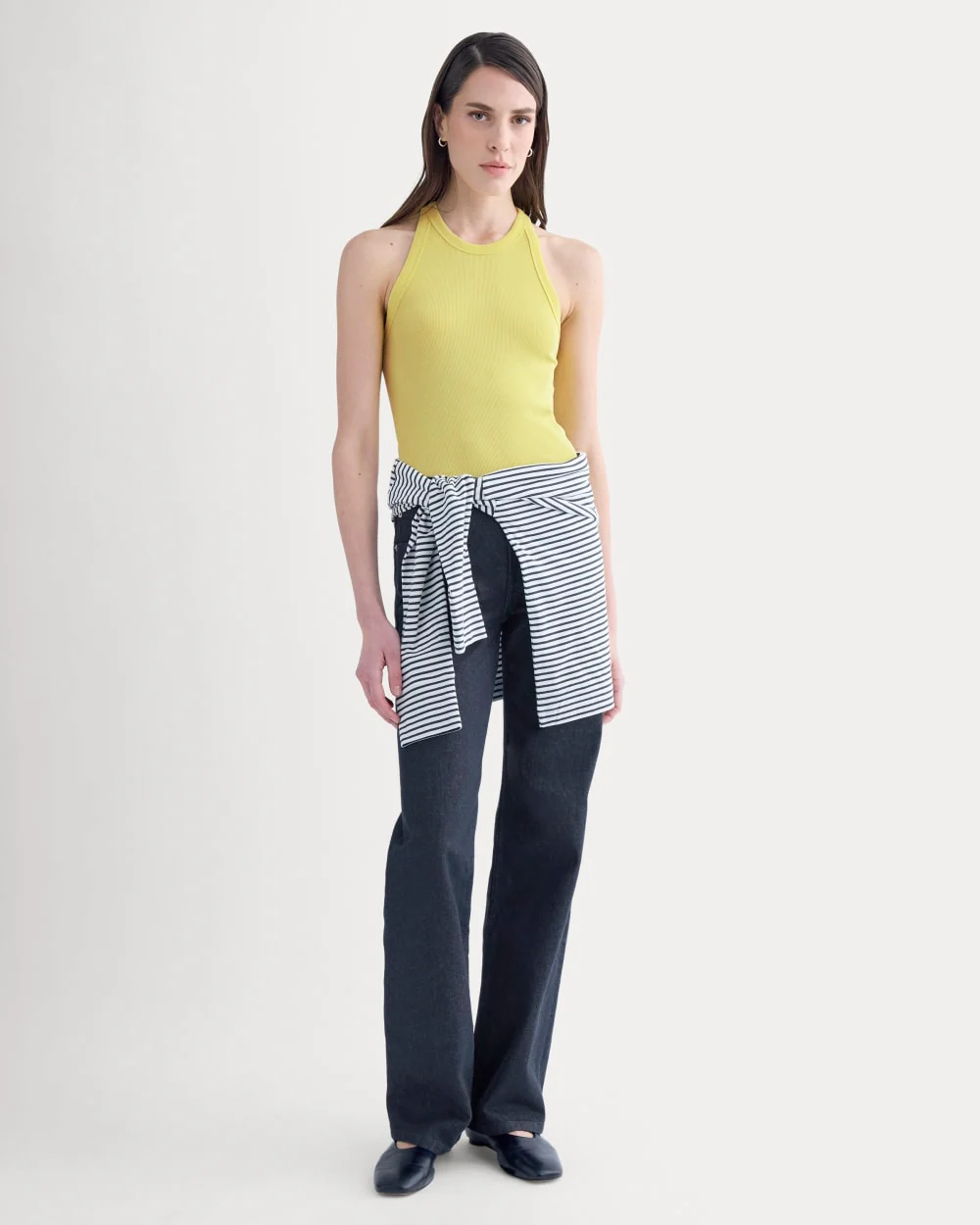 Luxe Rib Racerback Tank | Celandine - Image 3