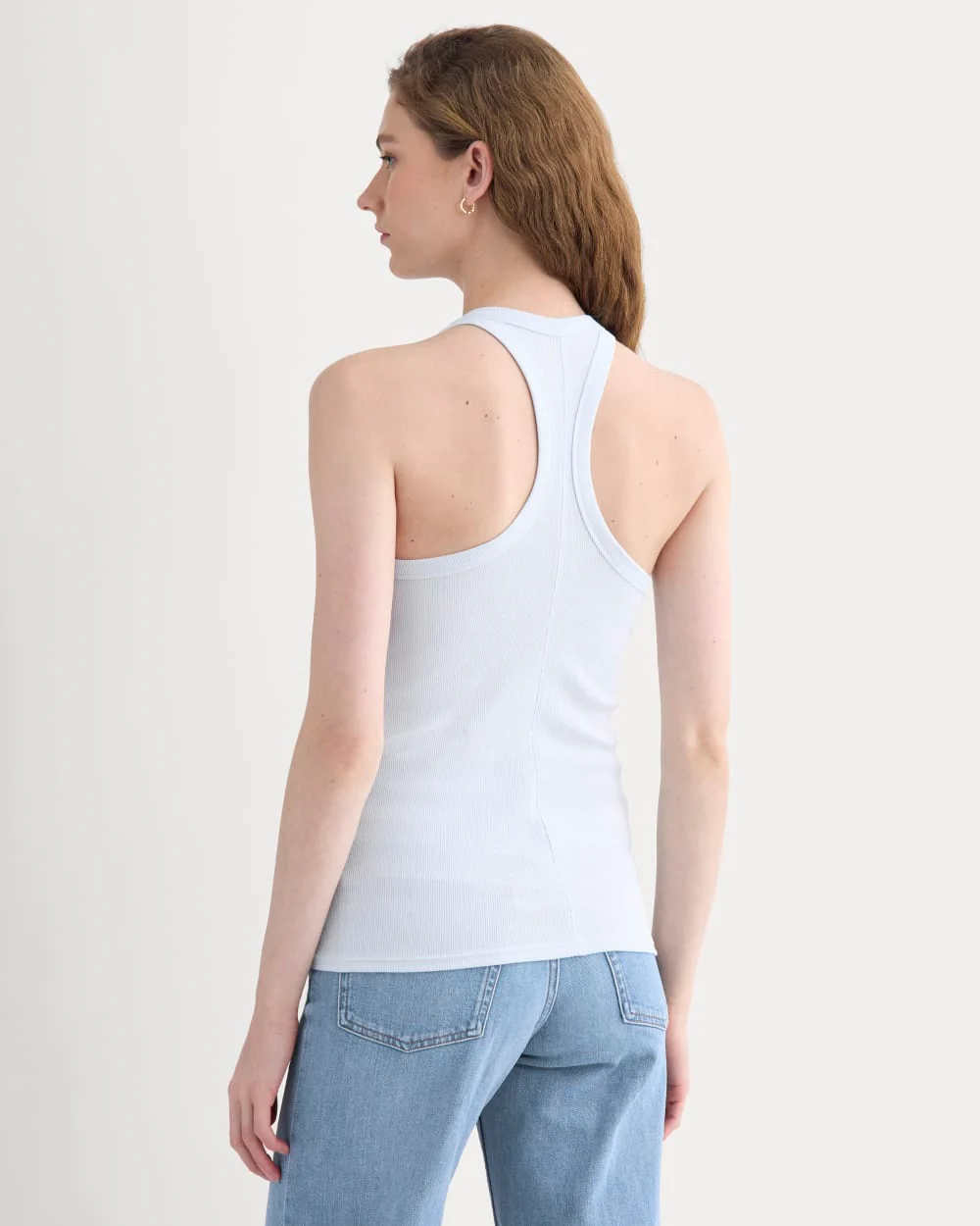 Luxe Rib Racerback Tank | Skywriting - Image 5
