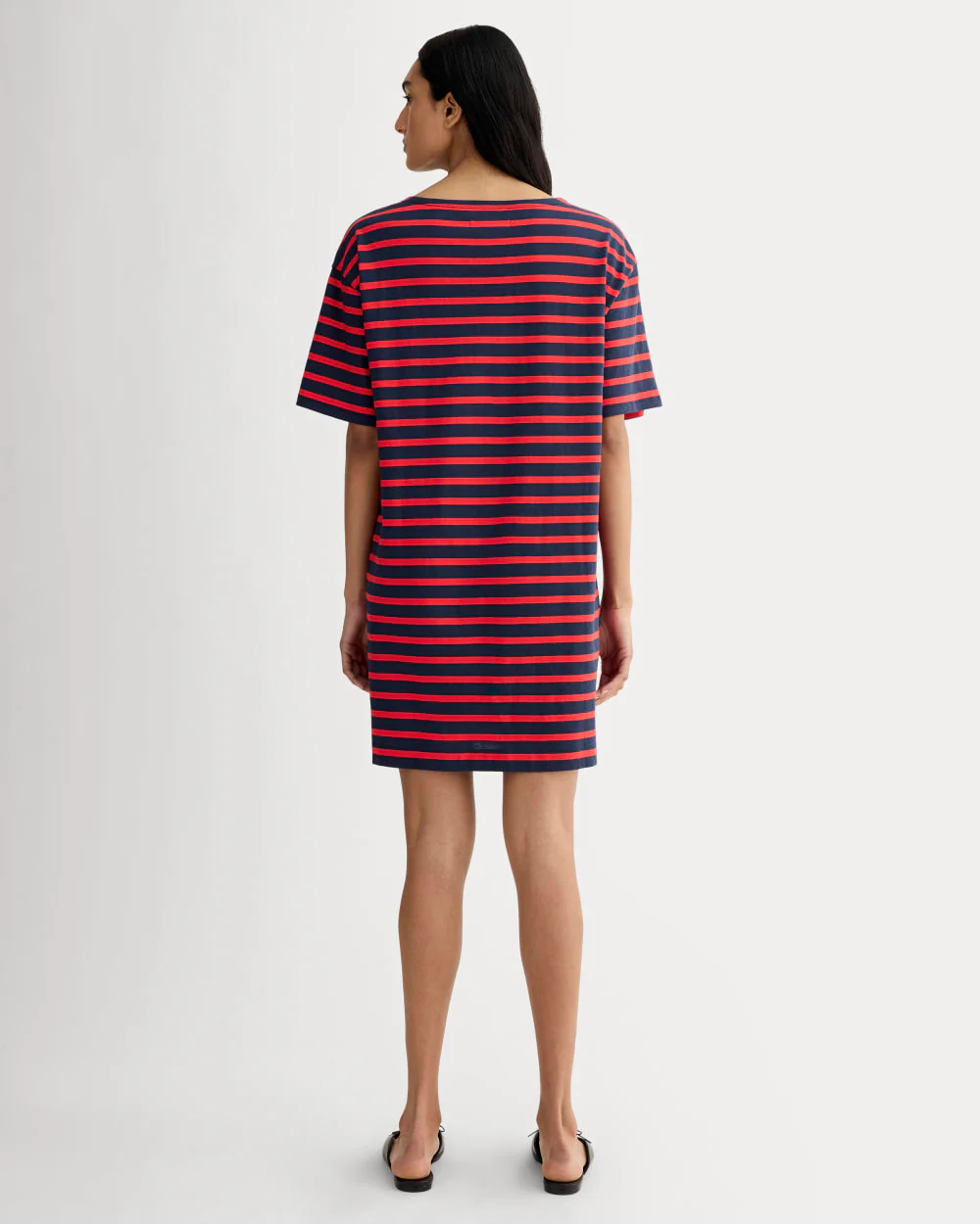 The Mariner Dress | Navy / Classic Red - Image 5