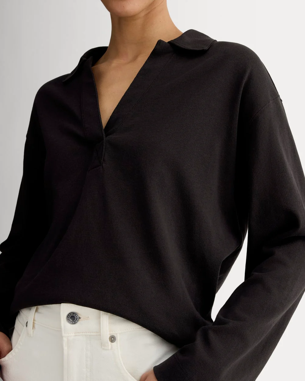 The Mariner Rugby Top | Black - Image 4