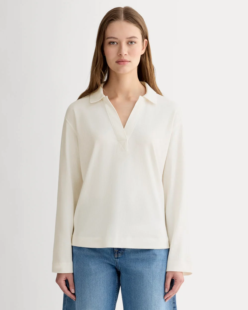 The Mariner Rugby Top | Bone