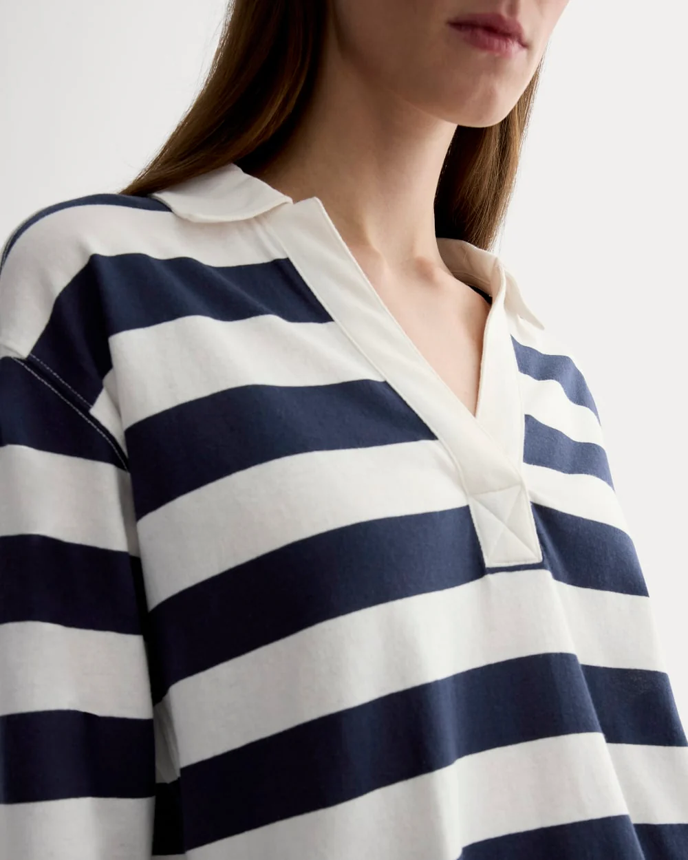 The Mariner Rugby Top | Navy / Bone - Image 4