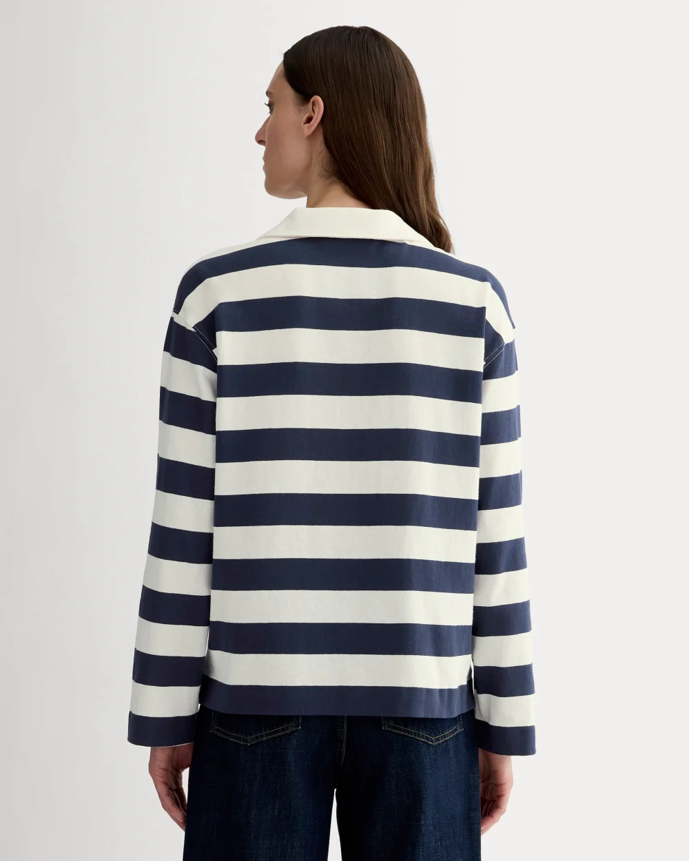 The Mariner Rugby Top | Navy / Bone - Image 5