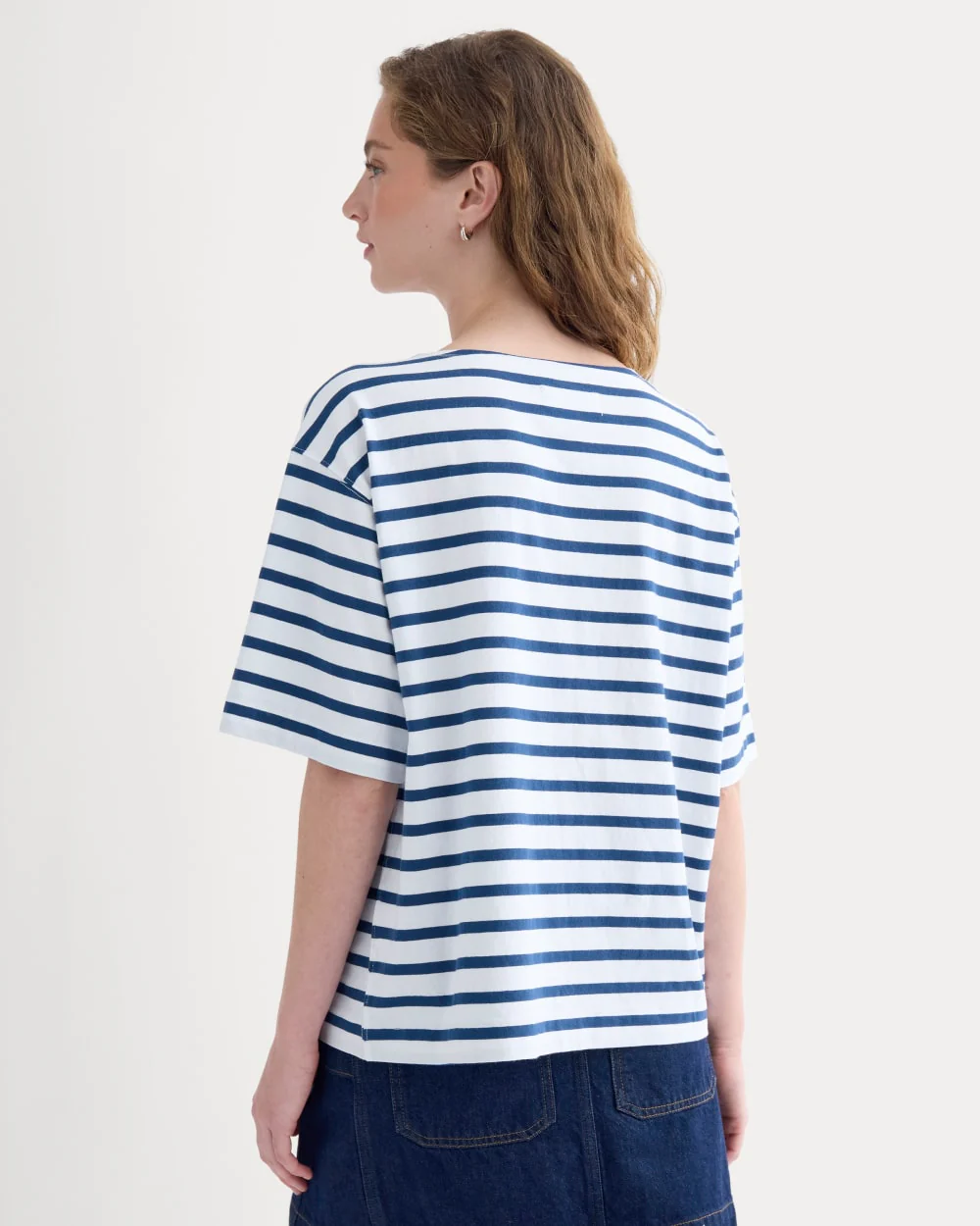 Mariner Tee | White/Estate Blue - Image 6