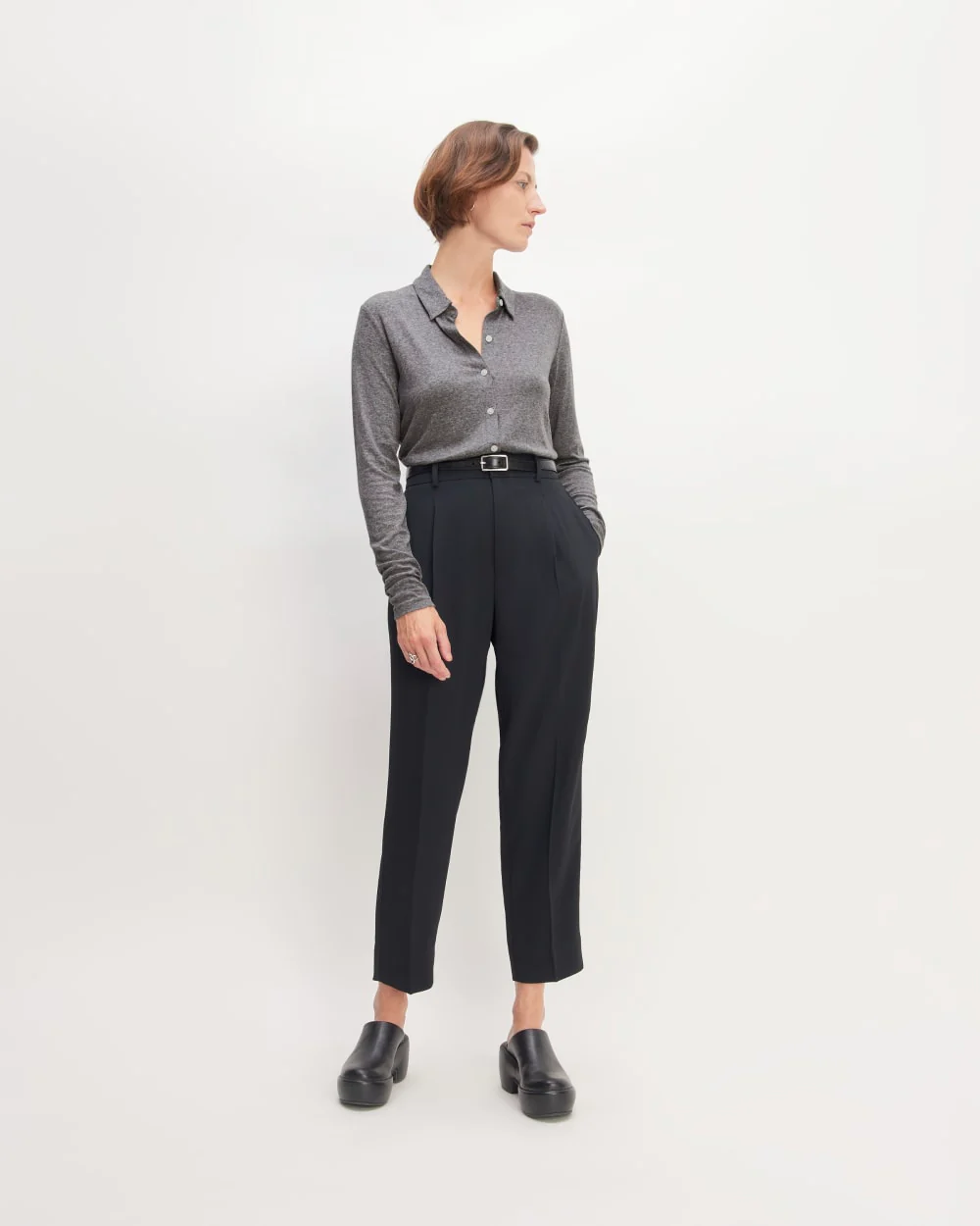 The Must-Have Shirt in Butterluxe | Heather Charcoal - Image 3